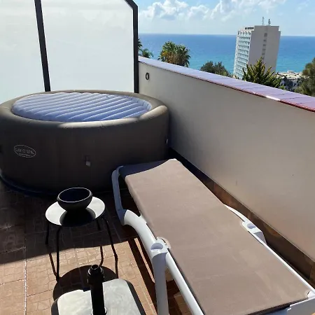 Apartment Duplex De Lujo En La Playa , Jacuzzy, Piscina, Chimenea Y Padel *