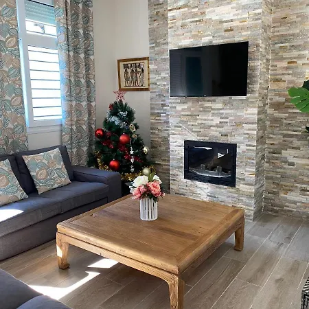 Apartment Duplex De Lujo En La Playa , Jacuzzy, Piscina, Chimenea Y Padel