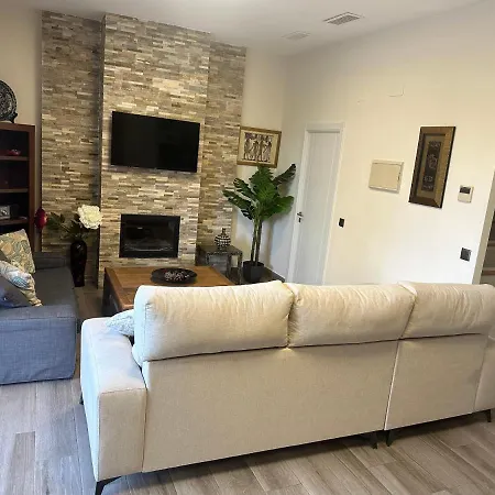 Duplex De Lujo En La Playa , Jacuzzy, Piscina, Chimenea Y Padel Apartment